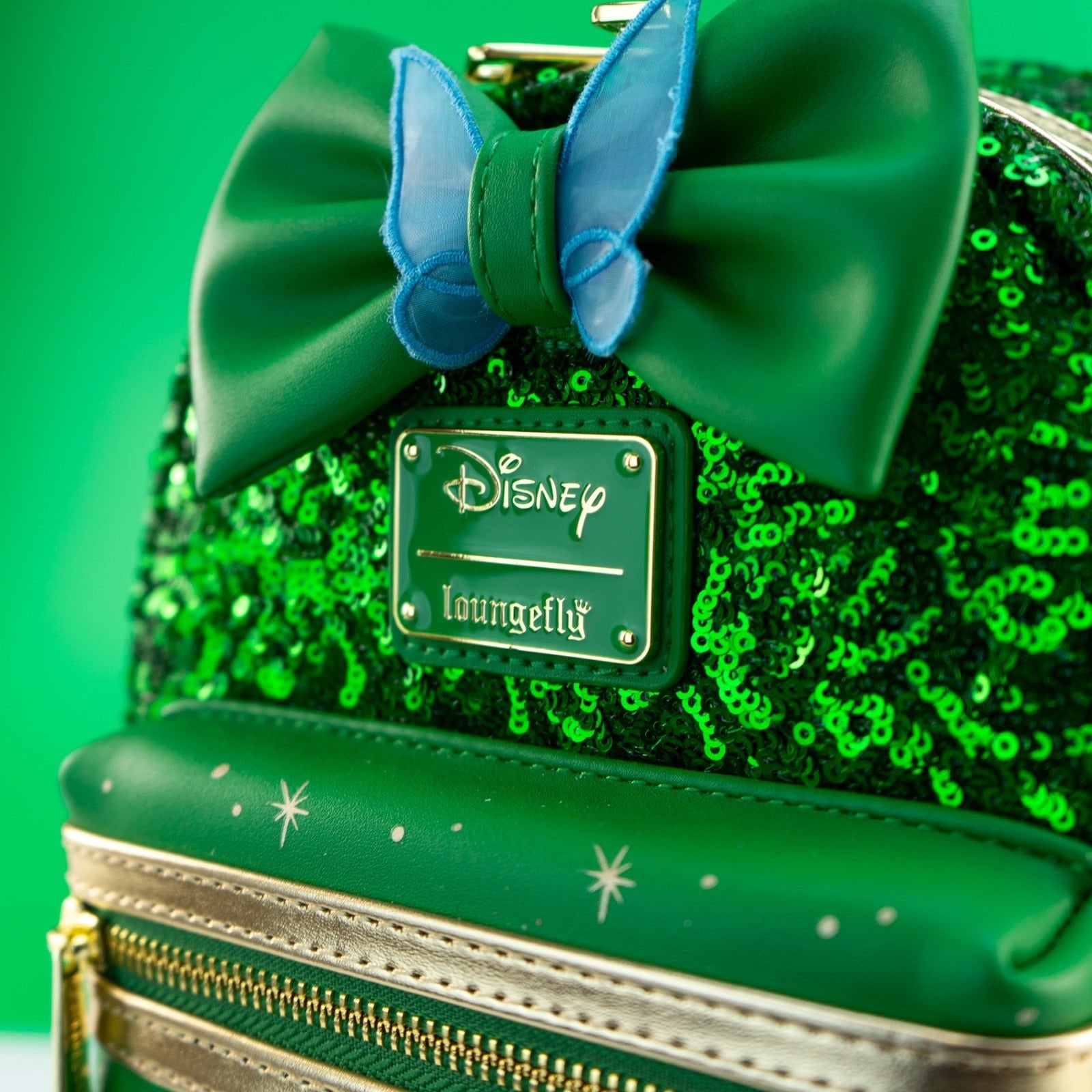 Loungefly x Disney Tinkerbell Sequin Mini Backpack - GeekCore