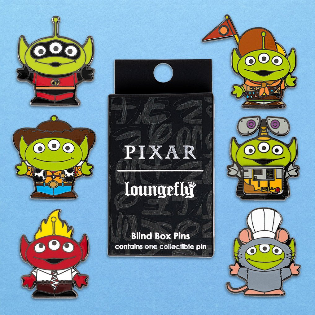 Loungefly x Disney Toy Story Aliens as Pixar Characters Blind Box Mystery Pin - GeekCore