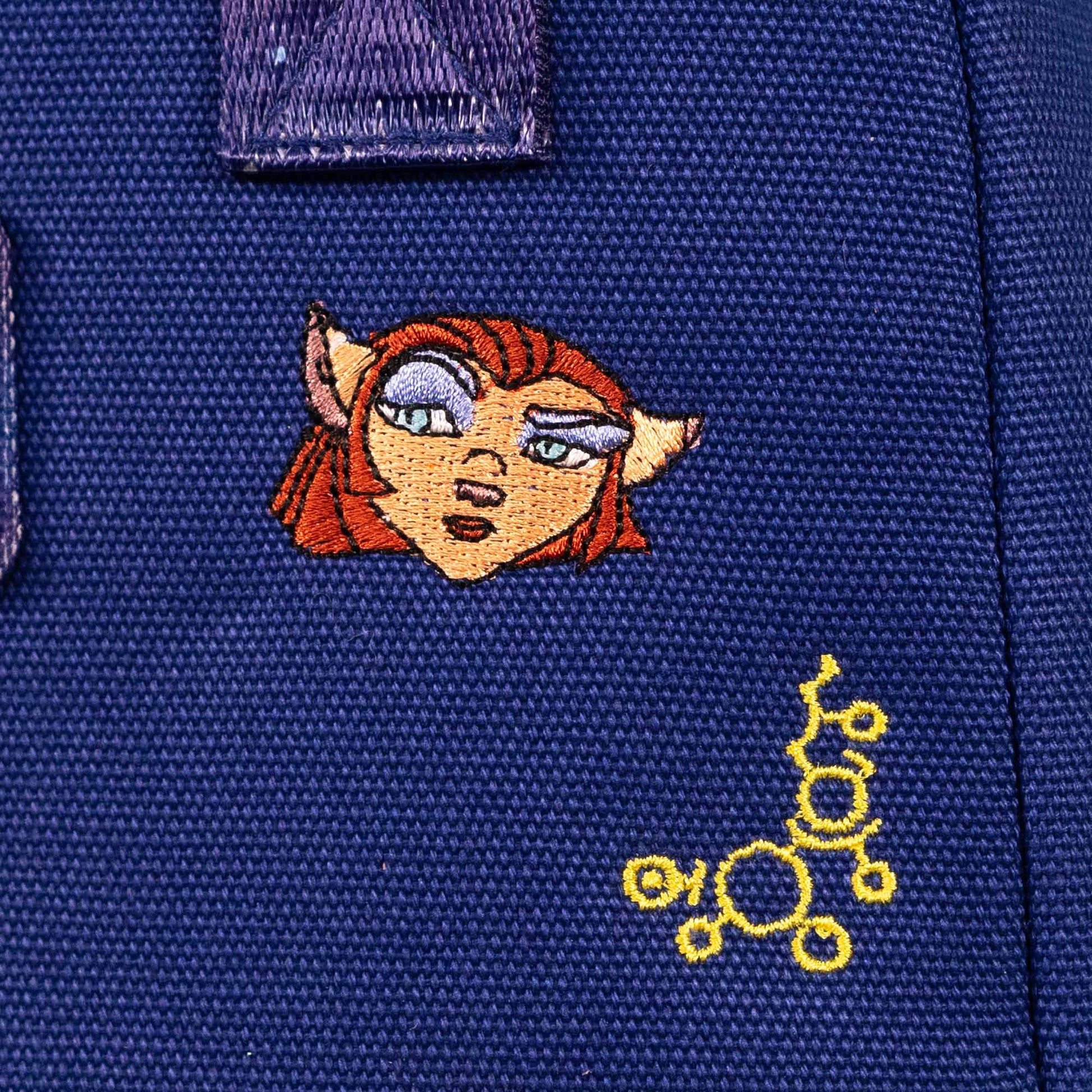 Loungefly x Disney Treasure Planet Canvas Icons Mid - Size Backpack - GeekCore