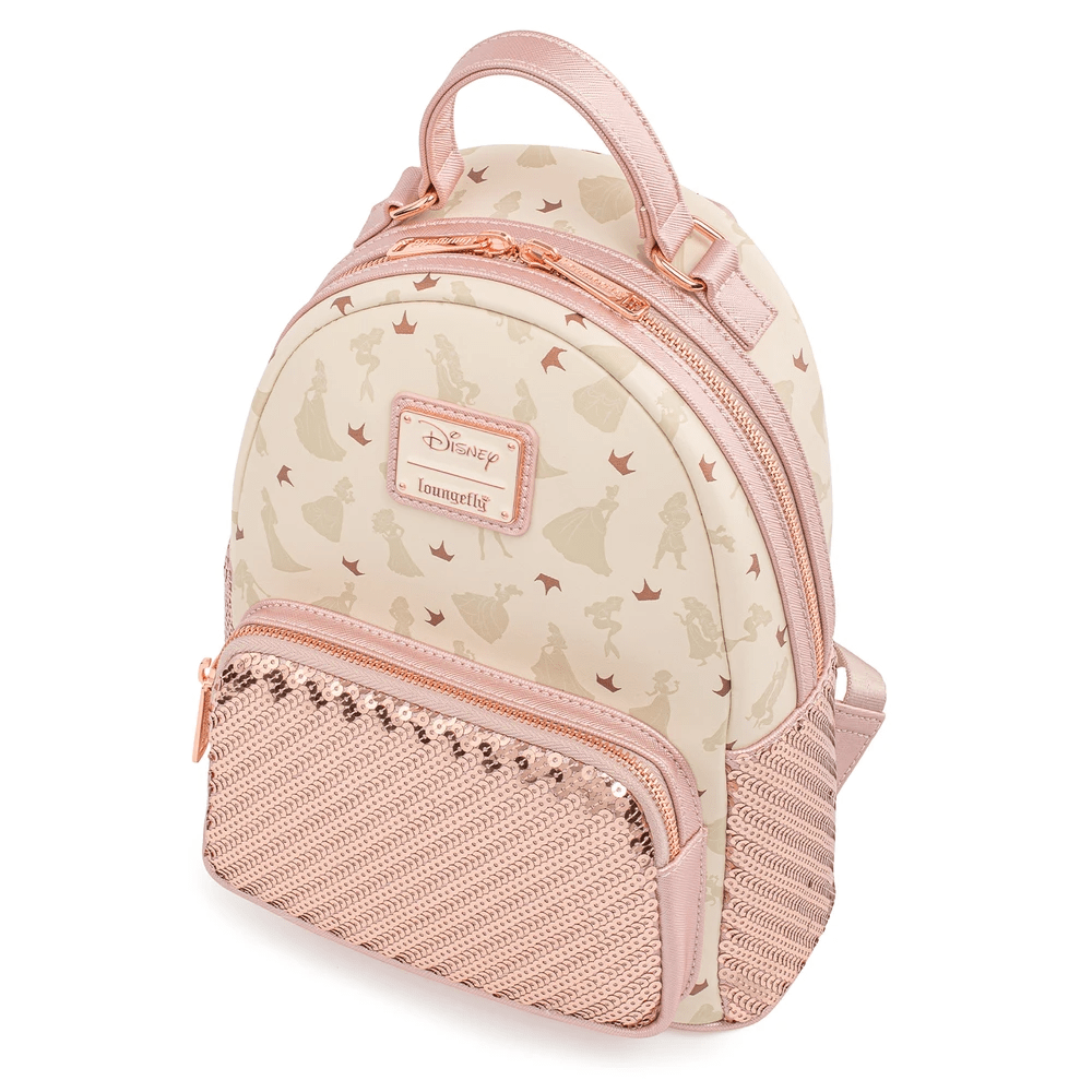 Loungefly x Disney Ultimate Princess Sequin Backpack - GeekCore