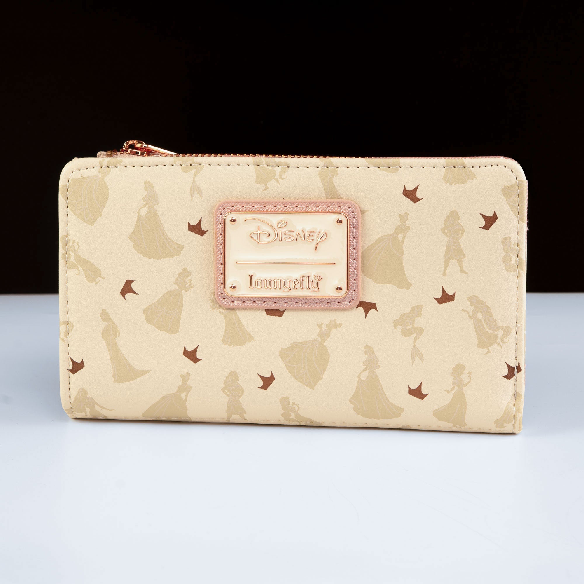 Loungefly x Disney Ultimate Princesses Silhouette All Over Print Purse - GeekCore