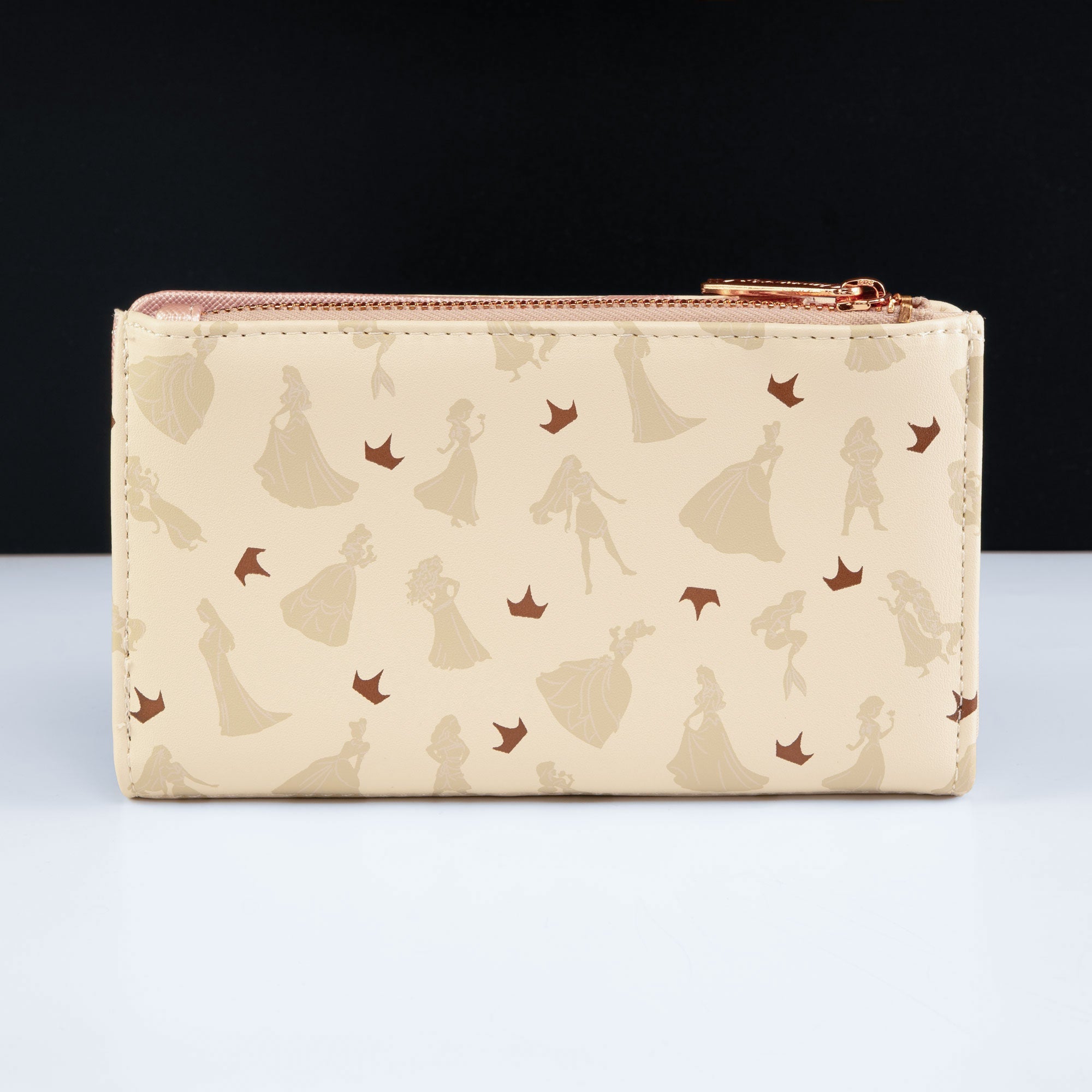 Loungefly x Disney Ultimate Princesses Silhouette All Over Print Purse - GeekCore