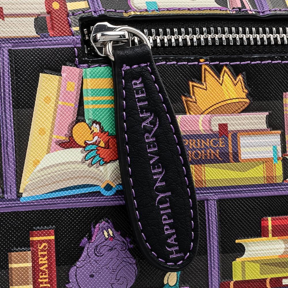 Loungefly x Disney Villains Books Crossbody Bag - GeekCore