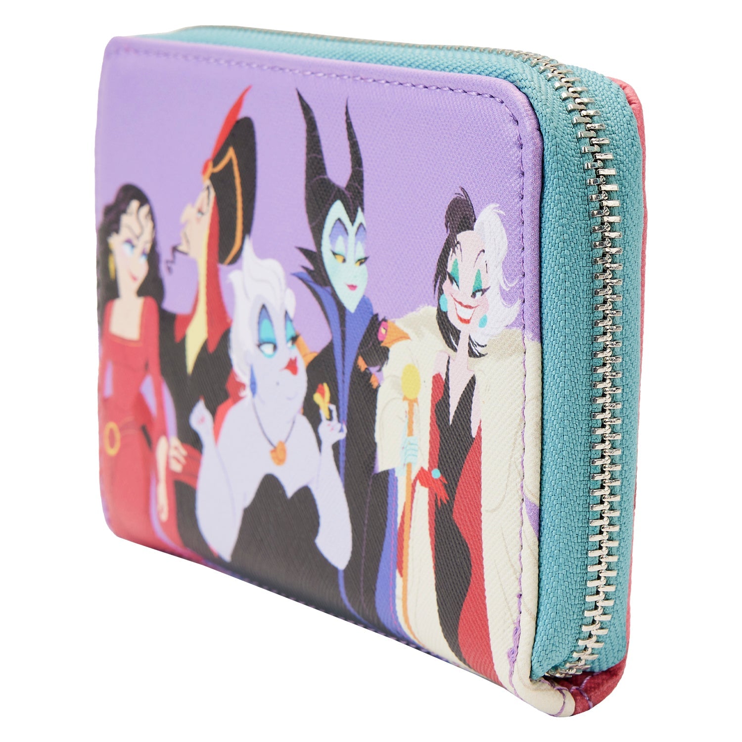 Loungefly x Disney Villains Colour Block Wallet - GeekCore