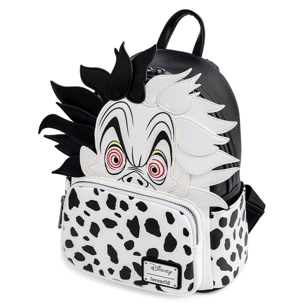 Loungefly x Disney Villains Cruella De Vil Mini Backpack - GeekCore