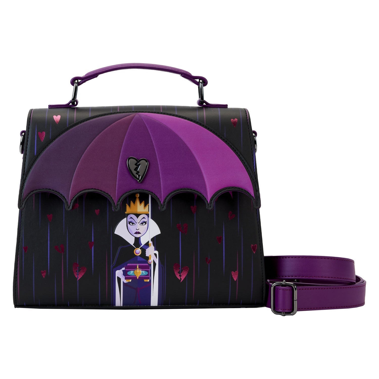 Loungefly x Disney Villains Curse Your Hearts Crossbody Bag - GeekCore