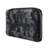 Loungefly X Disney Villains Debossed All Over Print Zip Around Purse - GeekCore