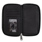 Loungefly X Disney Villains Debossed All Over Print Zip Around Purse - GeekCore