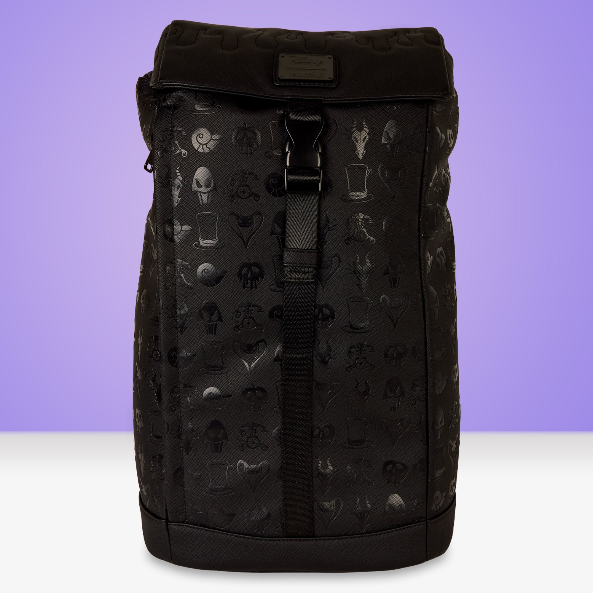 Loungefly x Disney Villains Debossed Icons Full Size Backpack - GeekCore