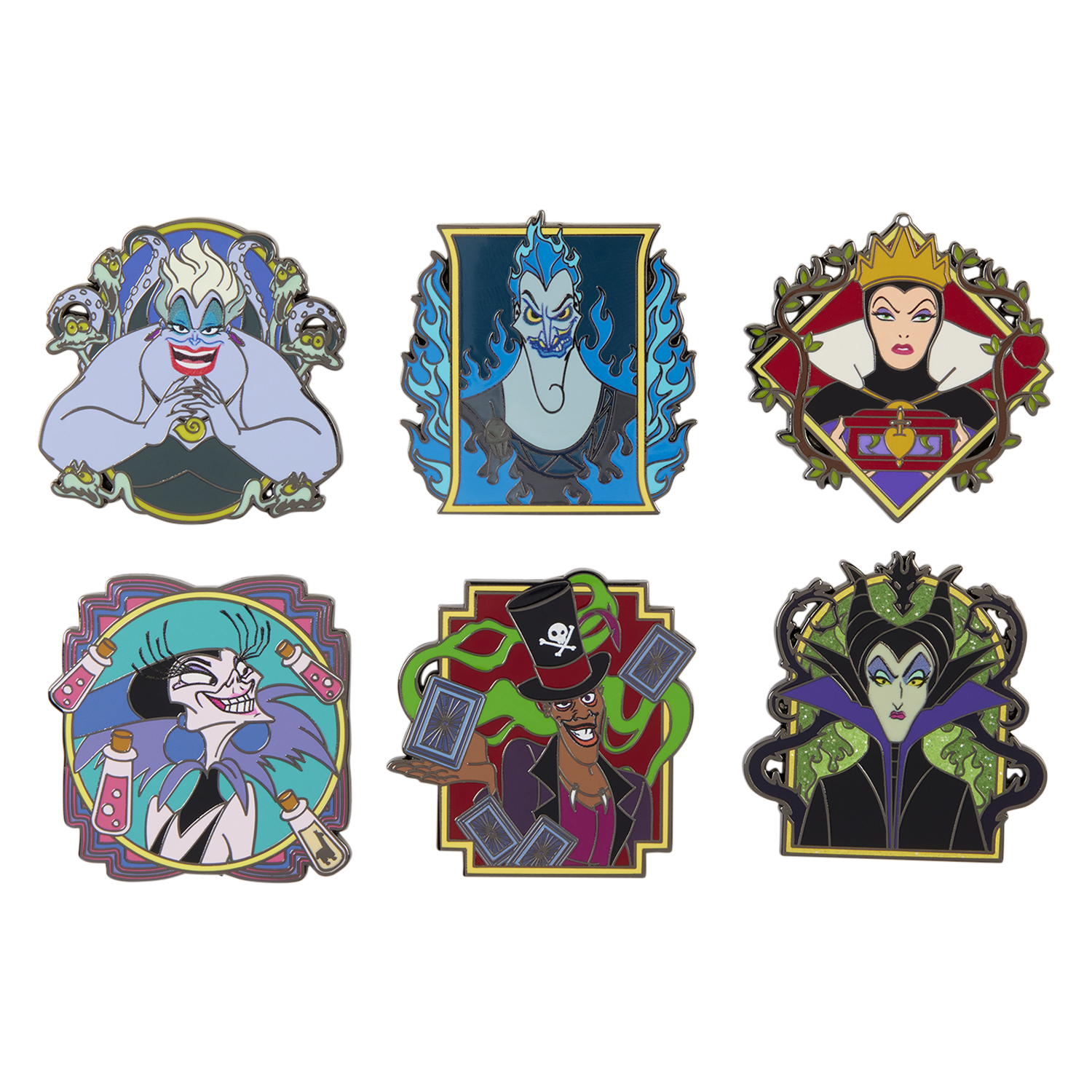 Loungefly x Disney Villains Framed Blind Box Mystery Pin - GeekCore