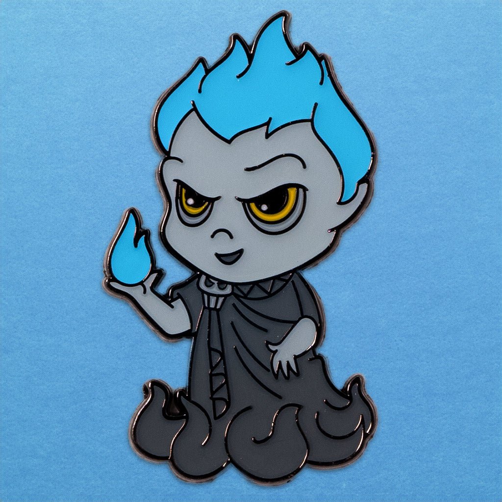 Loungefly x Disney Villains Hades Enamel Pin - GeekCore