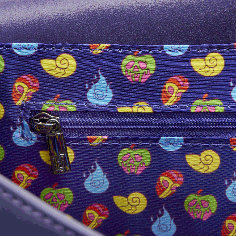 Loungefly x Disney Villains in the Dark Crossbody Bag - GeekCore