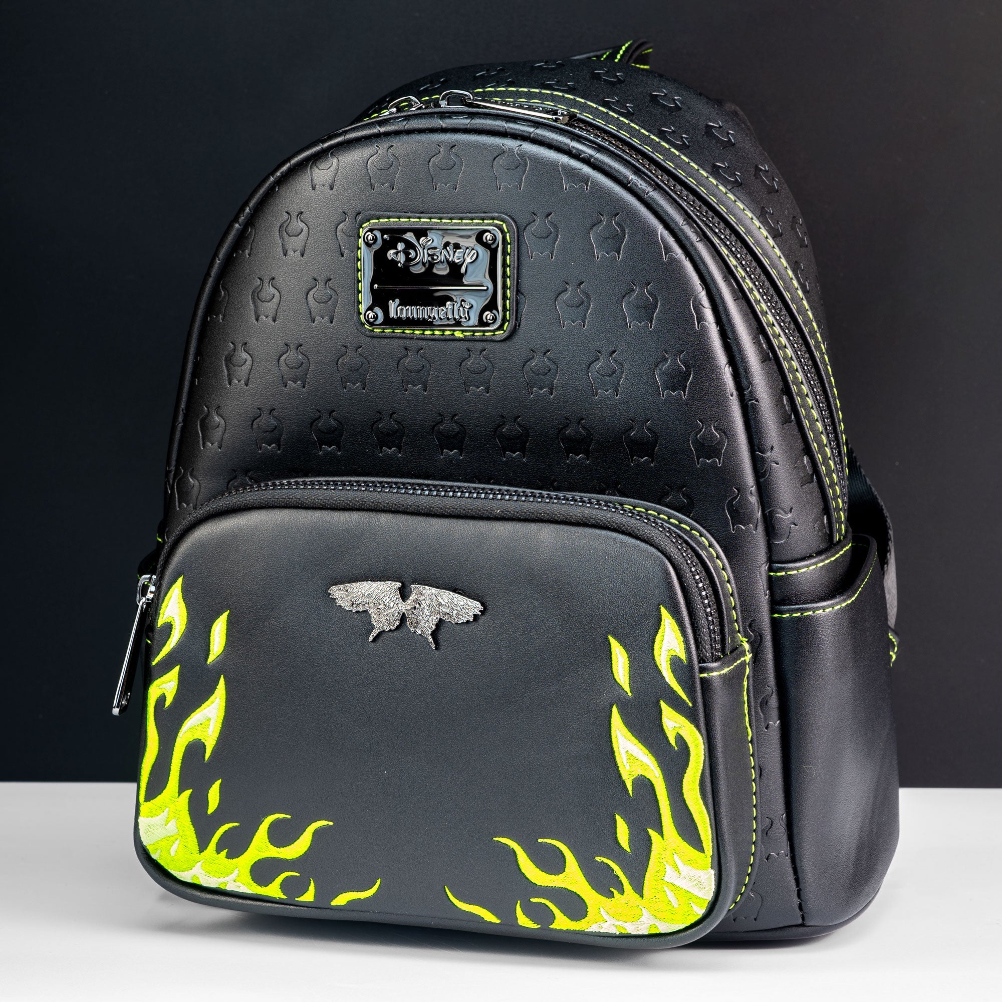 Loungefly x Disney Villains Maleficent Flames Mini Backpack - GeekCore