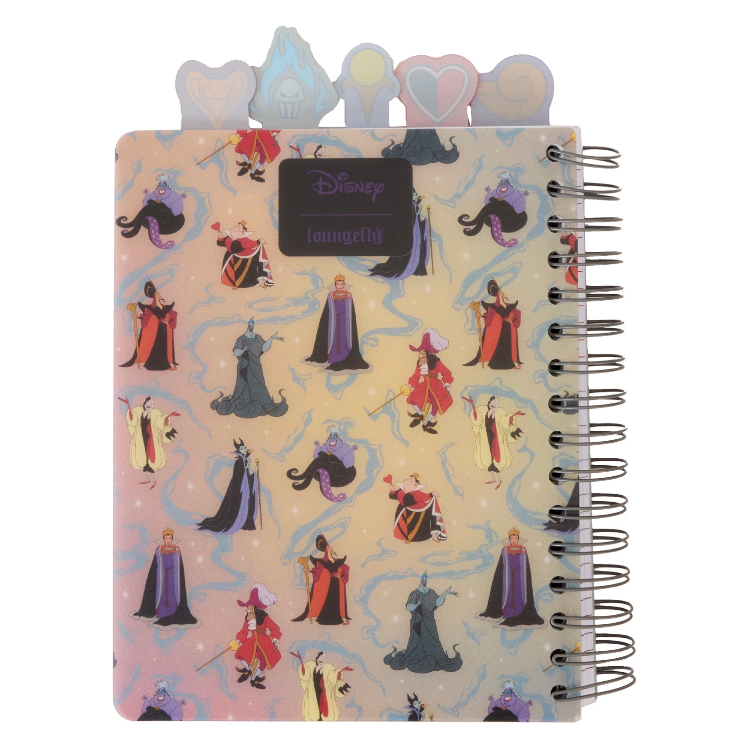 Loungefly x Disney Villains Tab Journal - GeekCore