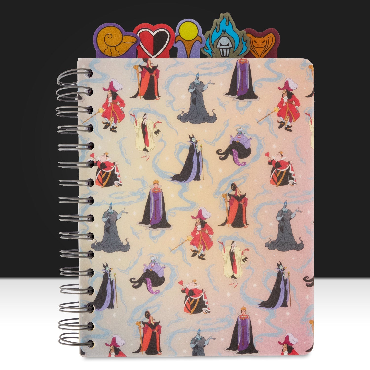 Loungefly x Disney Villains Tab Journal - GeekCore