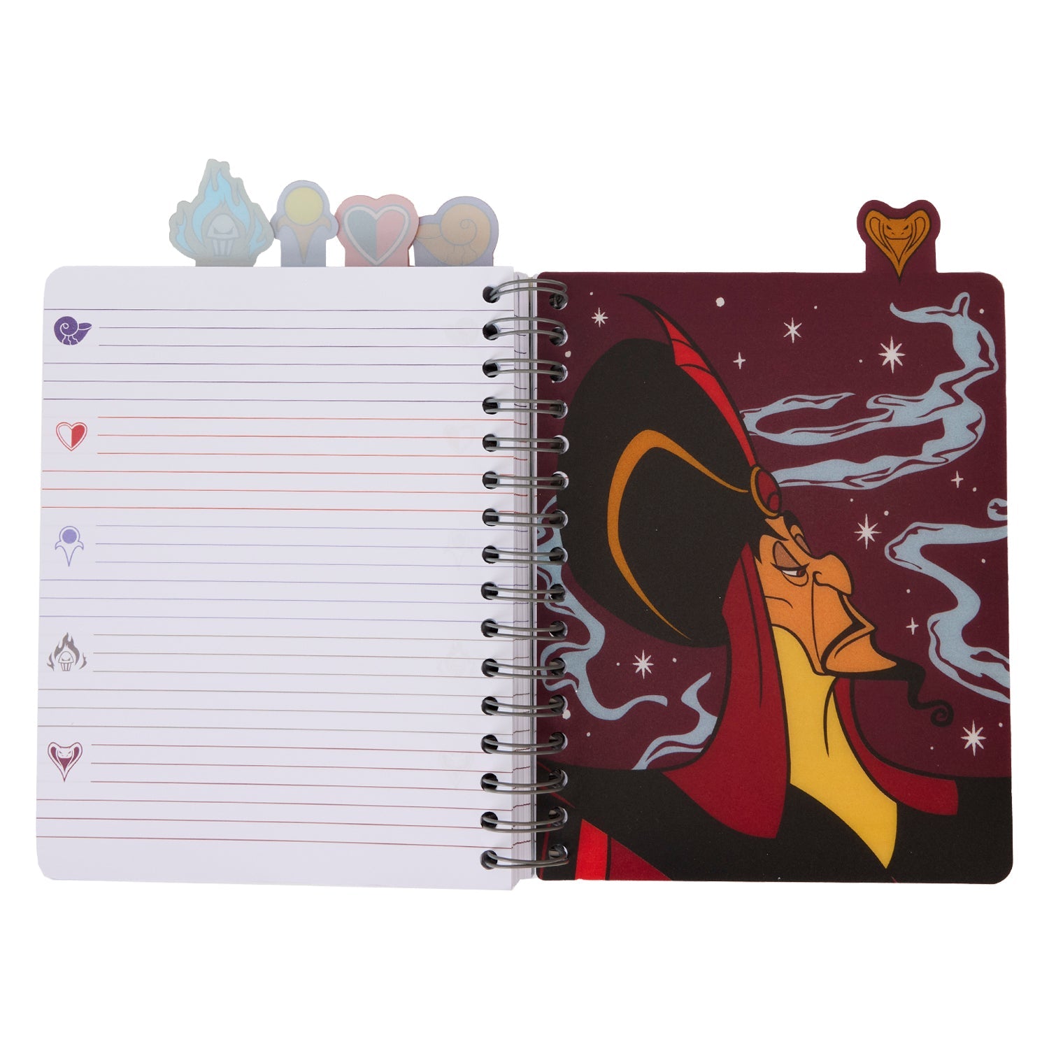 Loungefly x Disney Villains Tab Journal - GeekCore