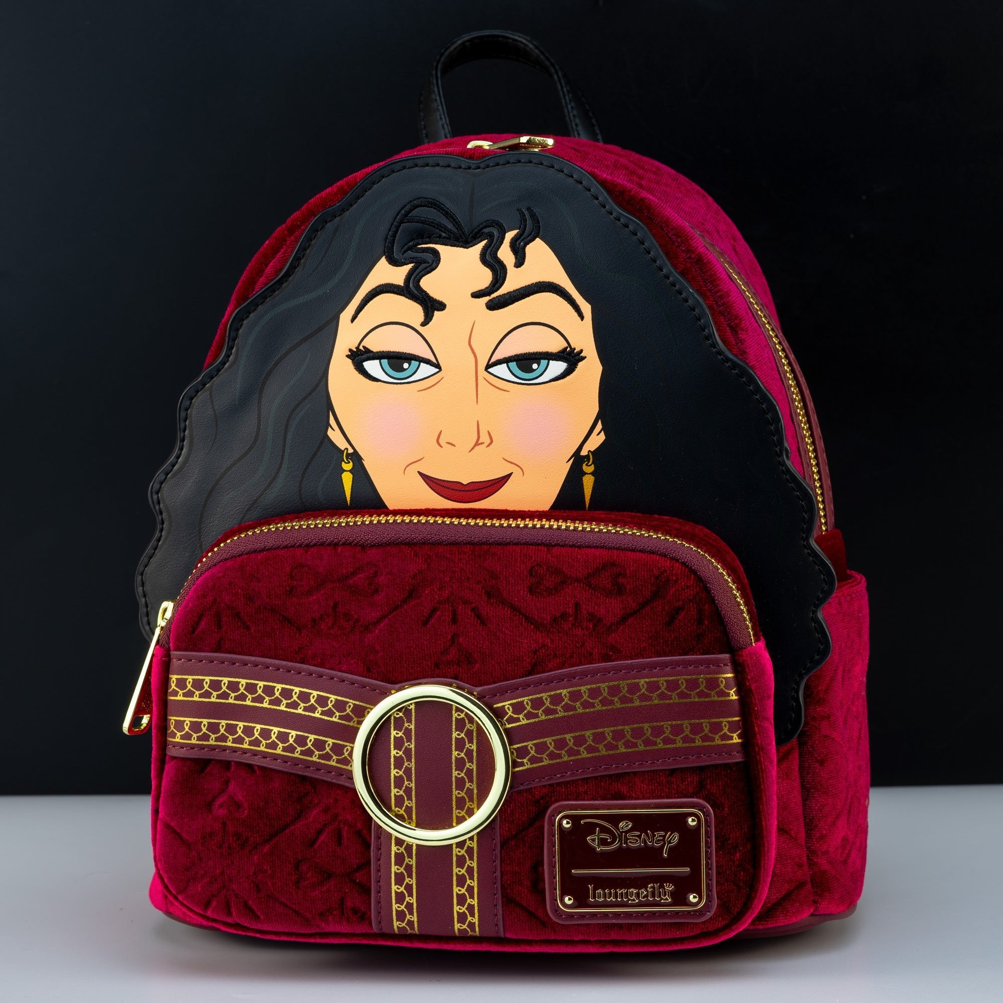 Loungefly x Disney Villains Tangled Mother Gothel Cosplay Mini Backpack - GeekCore