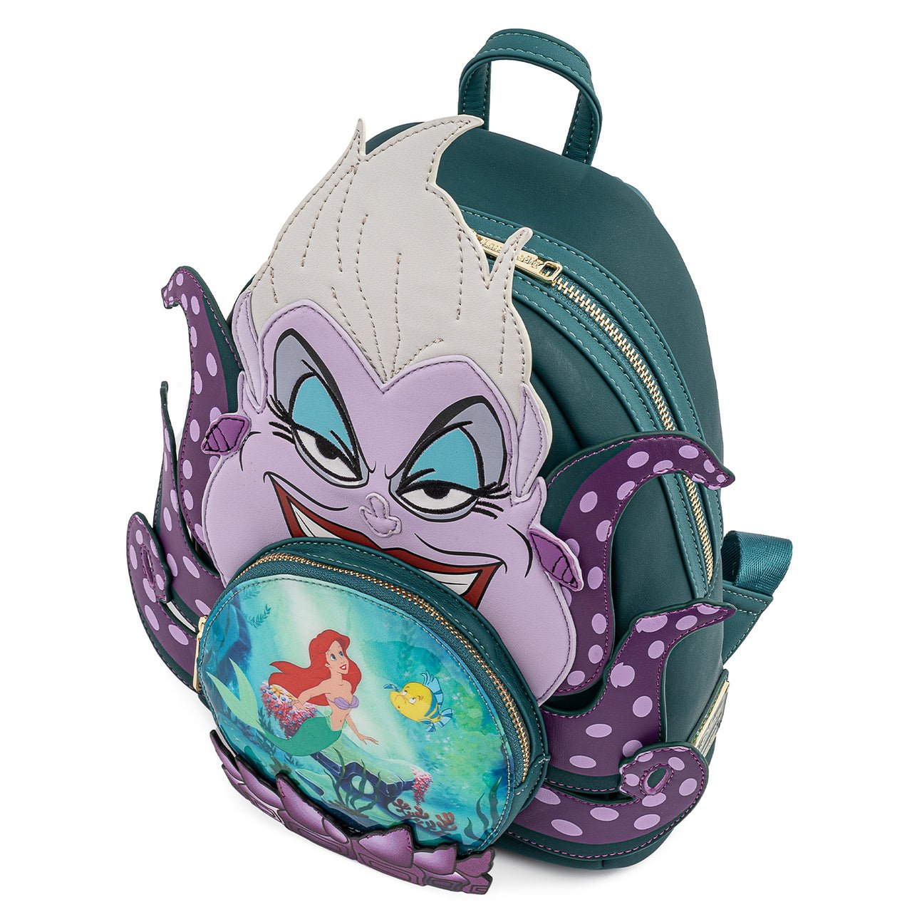 Loungefly x Disney Villains Ursula Crystal Ball Mini Backpack - GeekCore