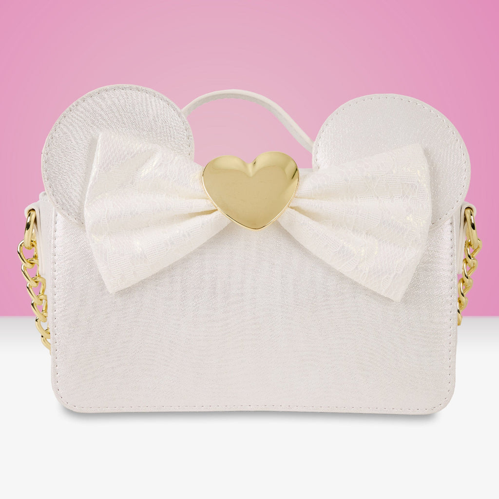 Loungefly x Disney Wedding Lace Crossbody Bag - GeekCore