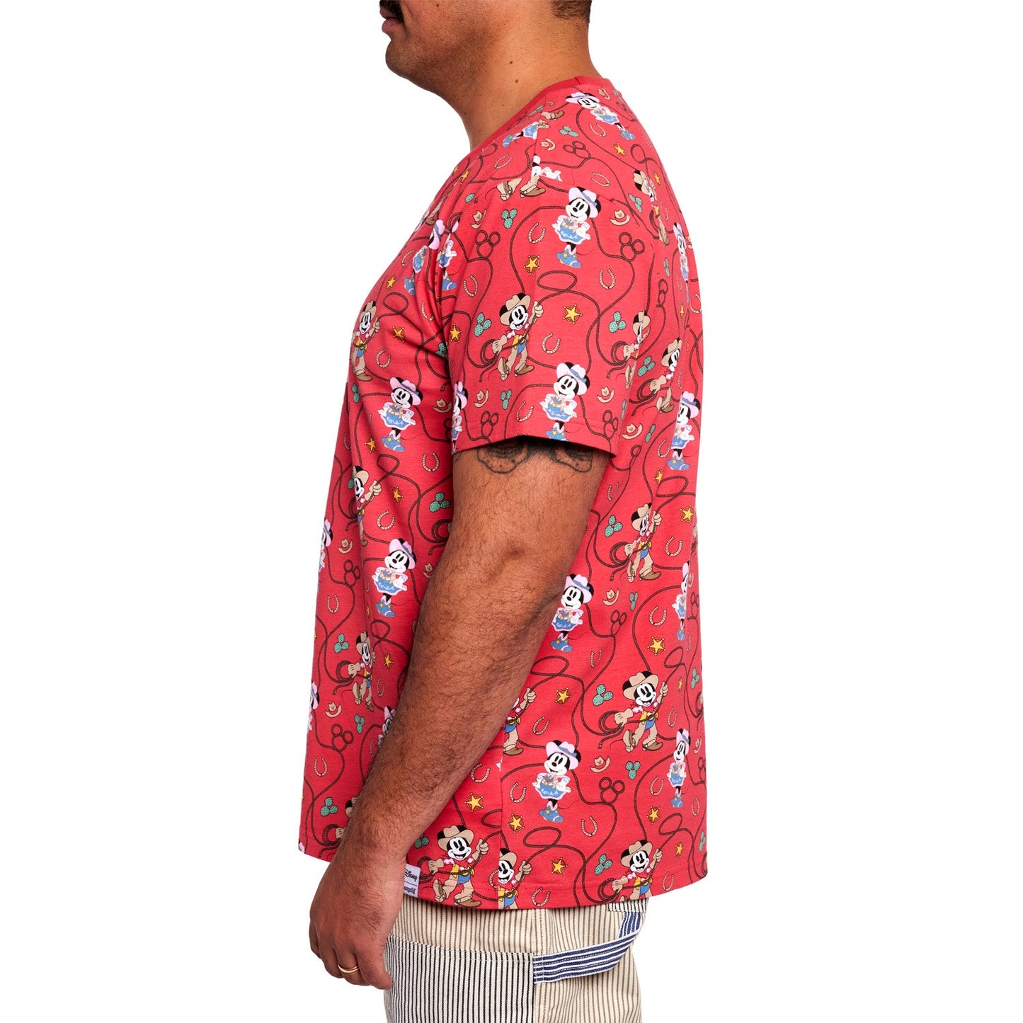 Loungefly x Disney Western Mickey and Minnie Unisex T - Shirt - GeekCore