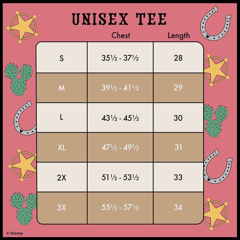 Loungefly x Disney Western Mickey and Minnie Unisex T-Shirt - GeekCore