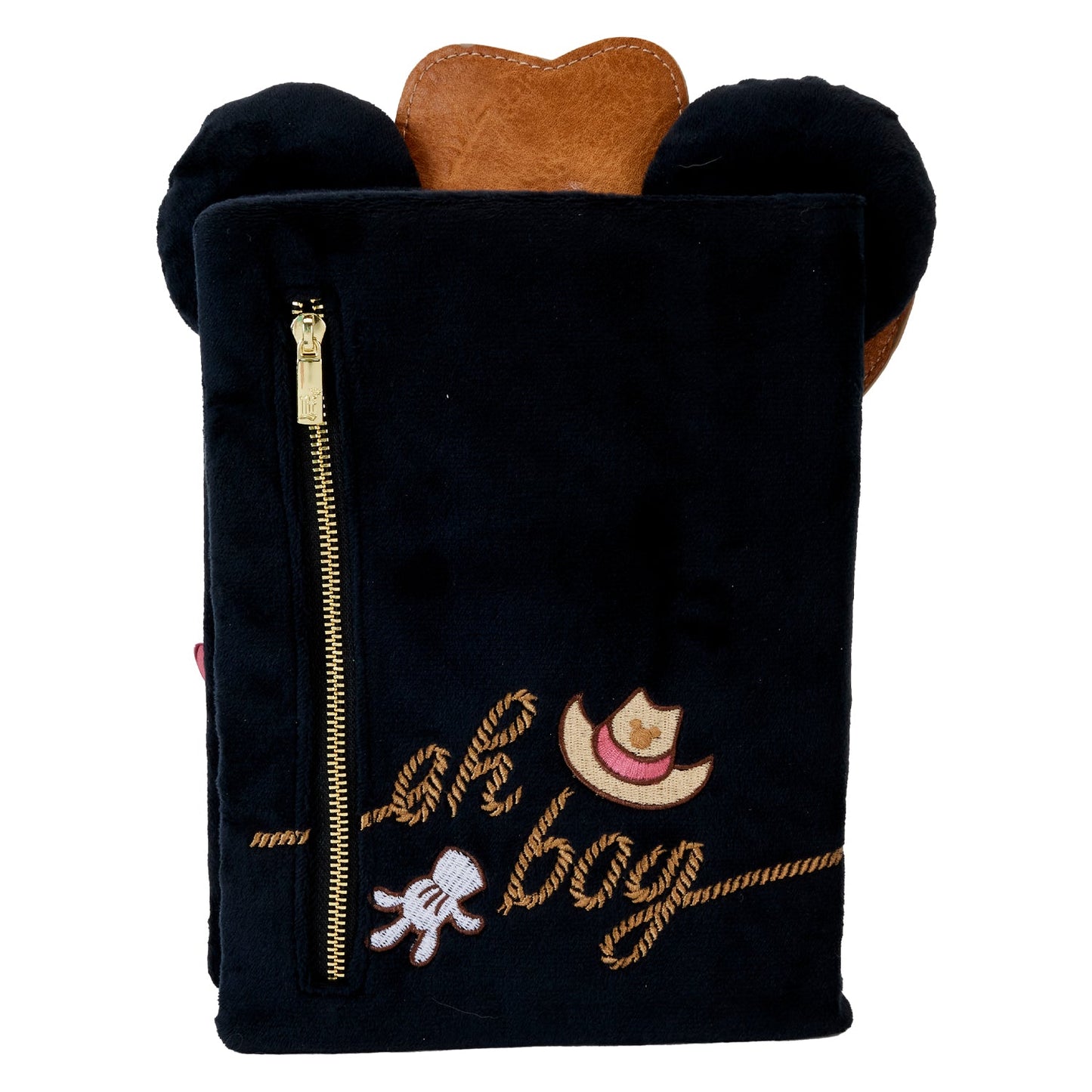 Loungefly x Disney Western Mickey Mouse Plush Journal - GeekCore