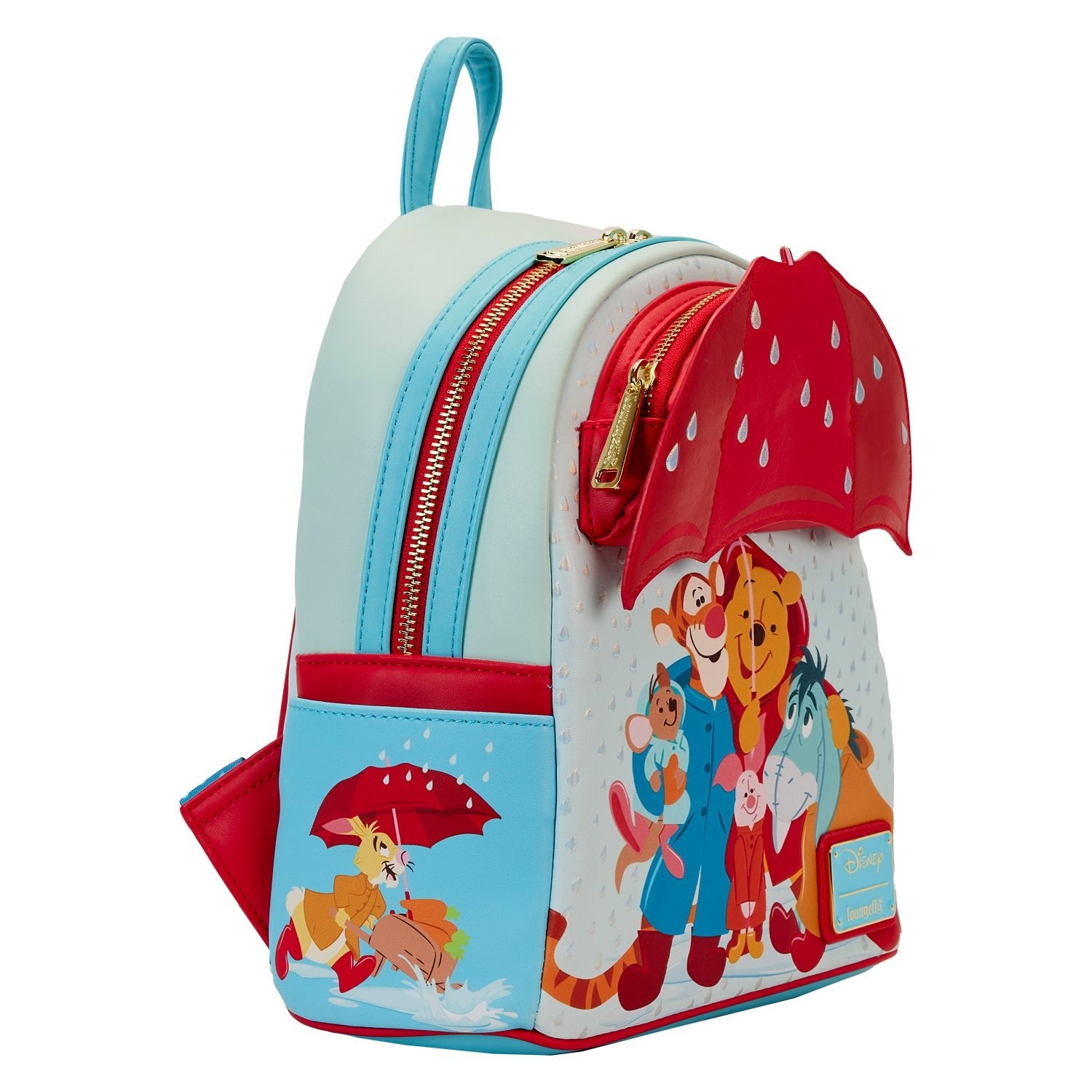 Loungefly x Disney Winnie the Pooh and Friends Rainy Day Mini Backpack - GeekCore