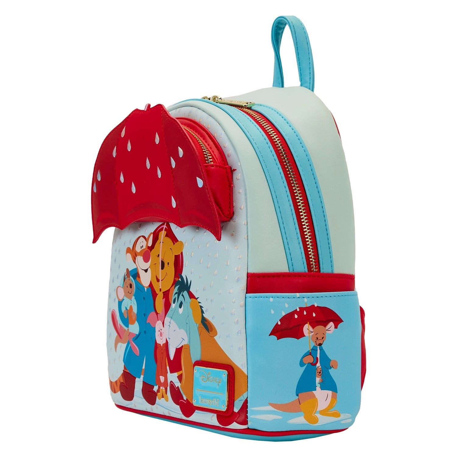 Loungefly x Disney Winnie the Pooh and Friends Rainy Day Mini Backpack - GeekCore