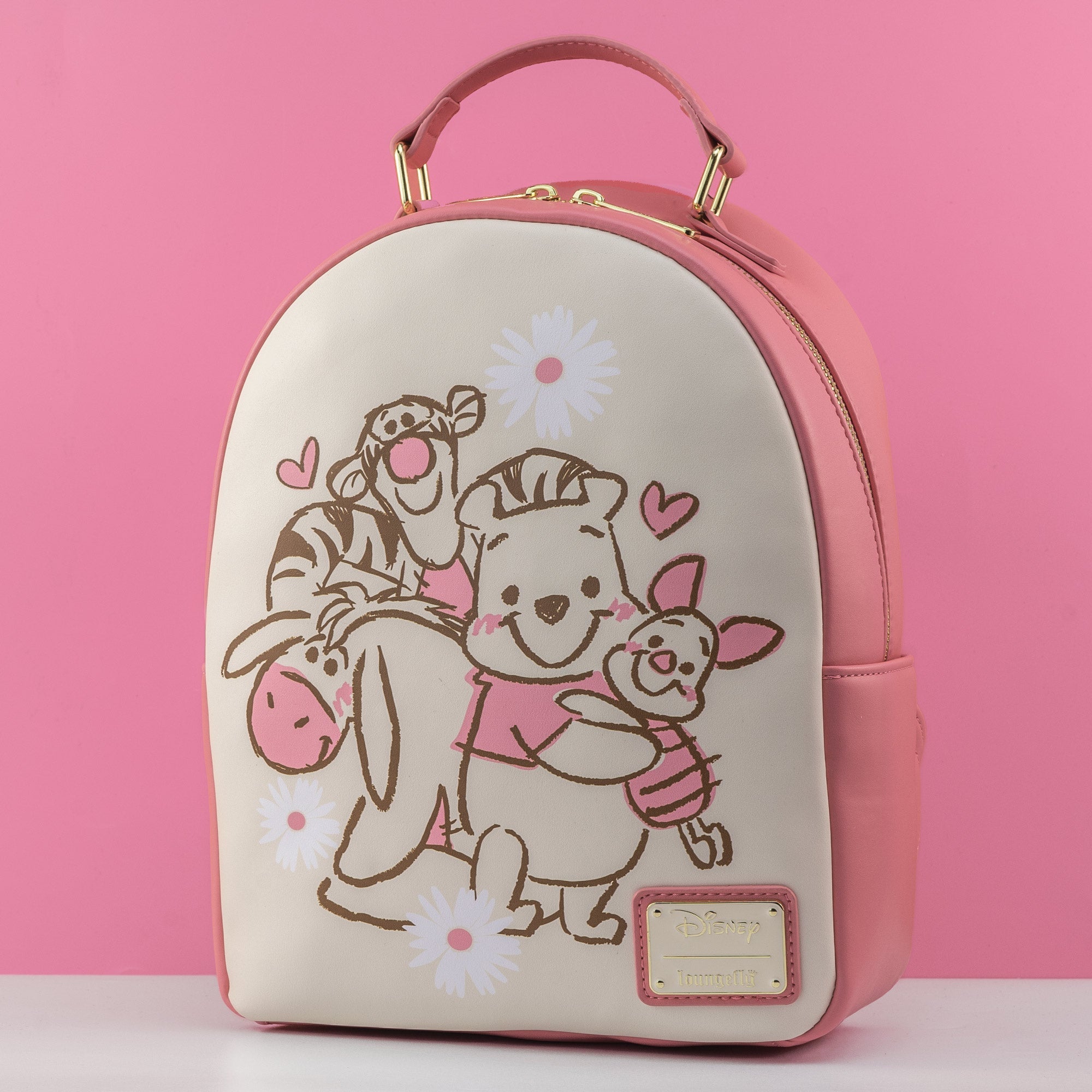 Loungefly x Disney Winnie the Pooh and Pals Sketch Mini Backpack - GeekCore