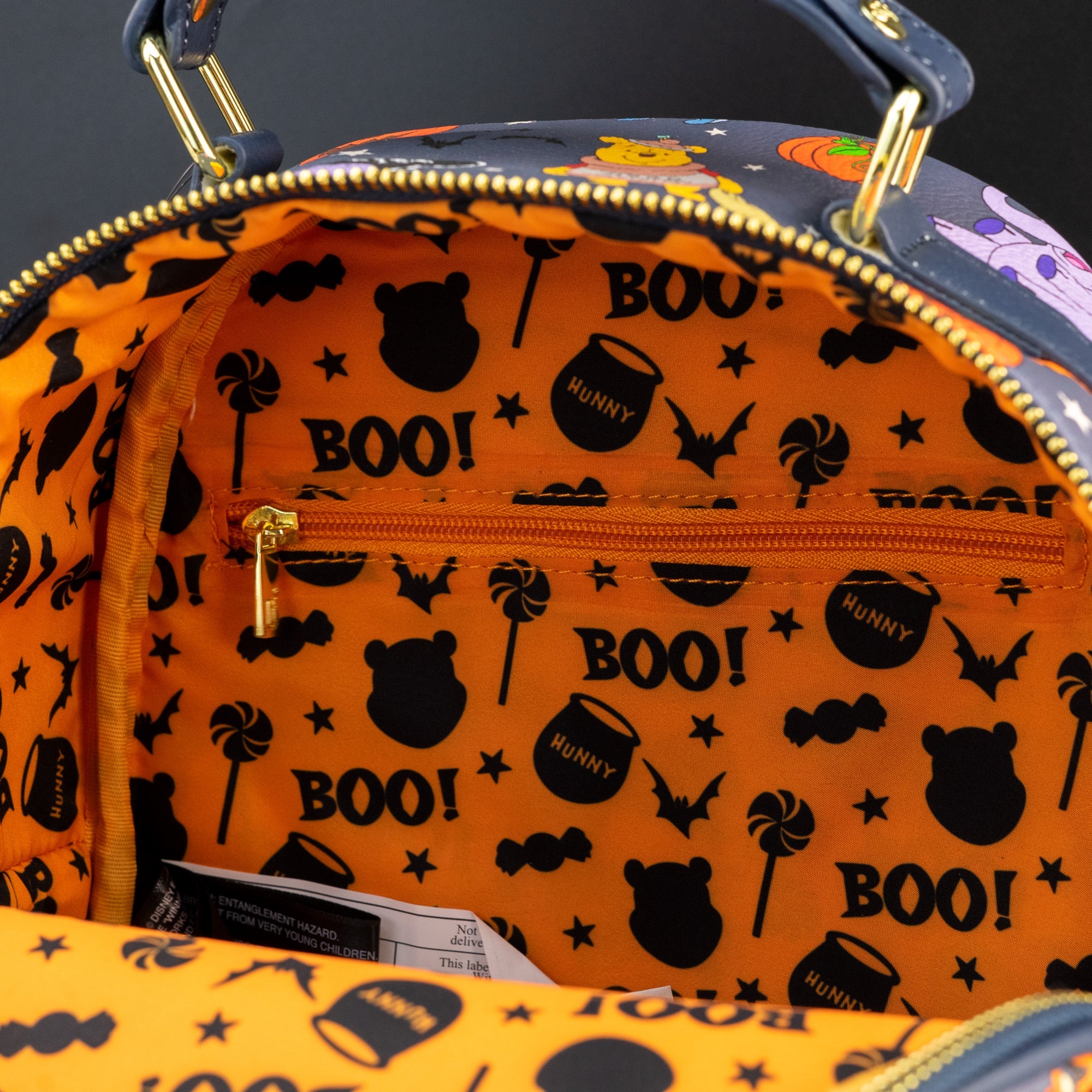 Loungefly x Disney Winnie the Pooh Characters at Halloween AOP Mini Backpack - GeekCore