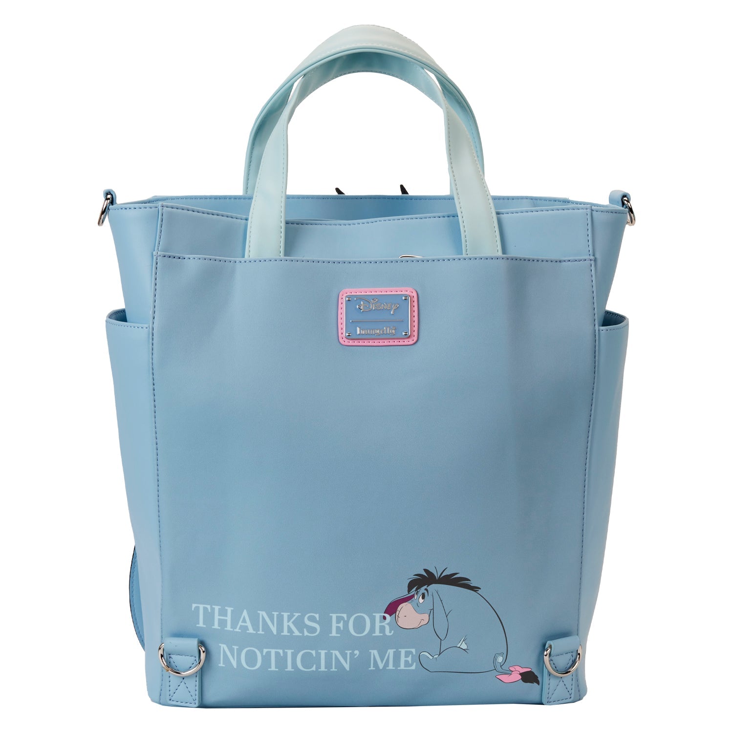 Loungefly x Disney Winnie the Pooh Eeyore Convertible Tote Bag - GeekCore