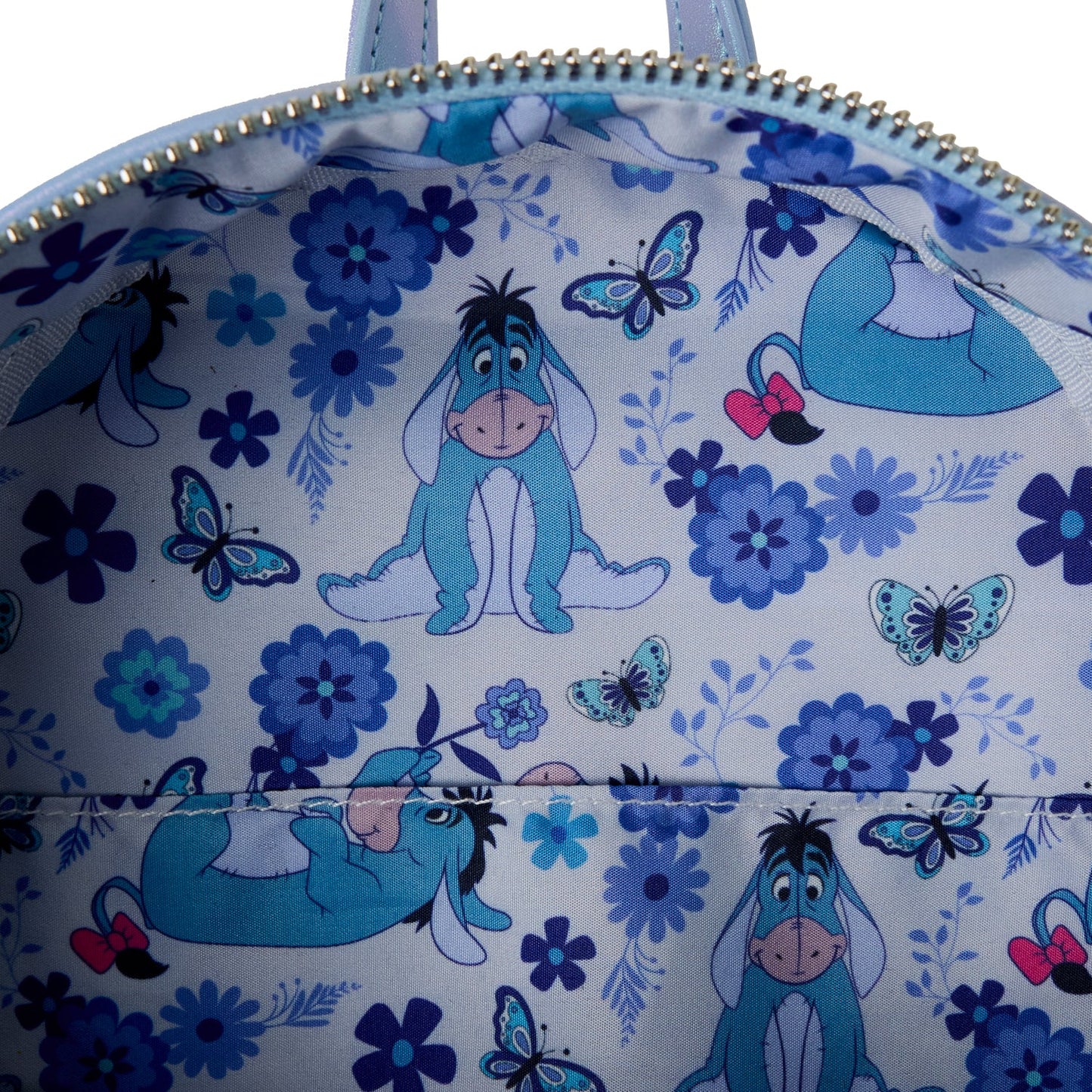 Loungefly x Disney Winnie The Pooh Eeyore Floral Butterflies Mini Backpack - GeekCore