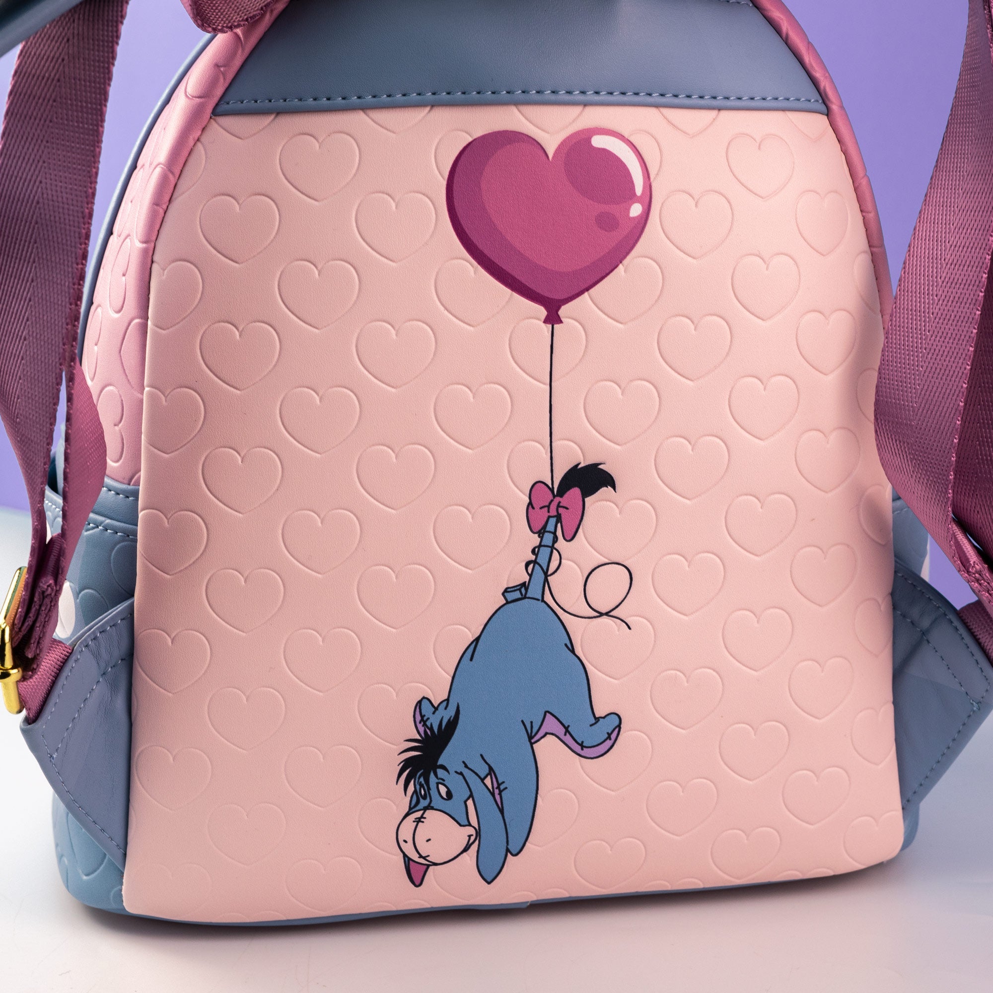 Loungefly x Disney Winnie the Pooh Eeyore Heart Balloons Mini Backpack - GeekCore