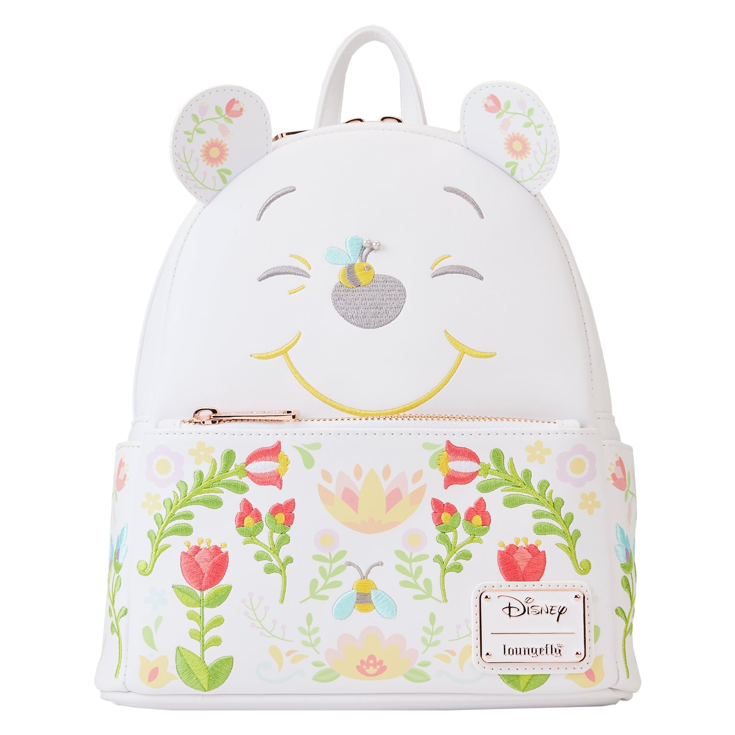 Loungefly x Disney Winnie the Pooh Floral Cosplay Mini Backpack - GeekCore