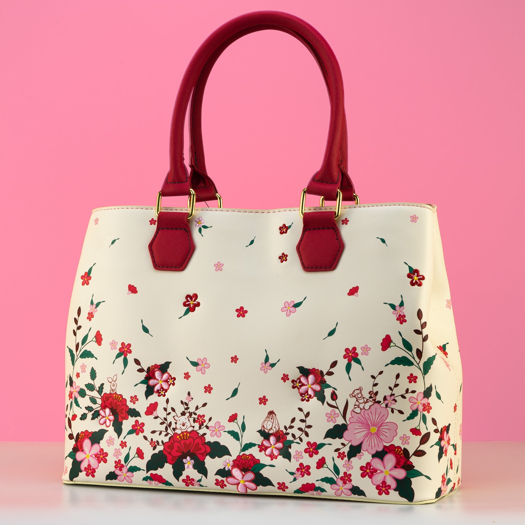 Loungefly x Disney Winnie the Pooh Floral Handbag - GeekCore