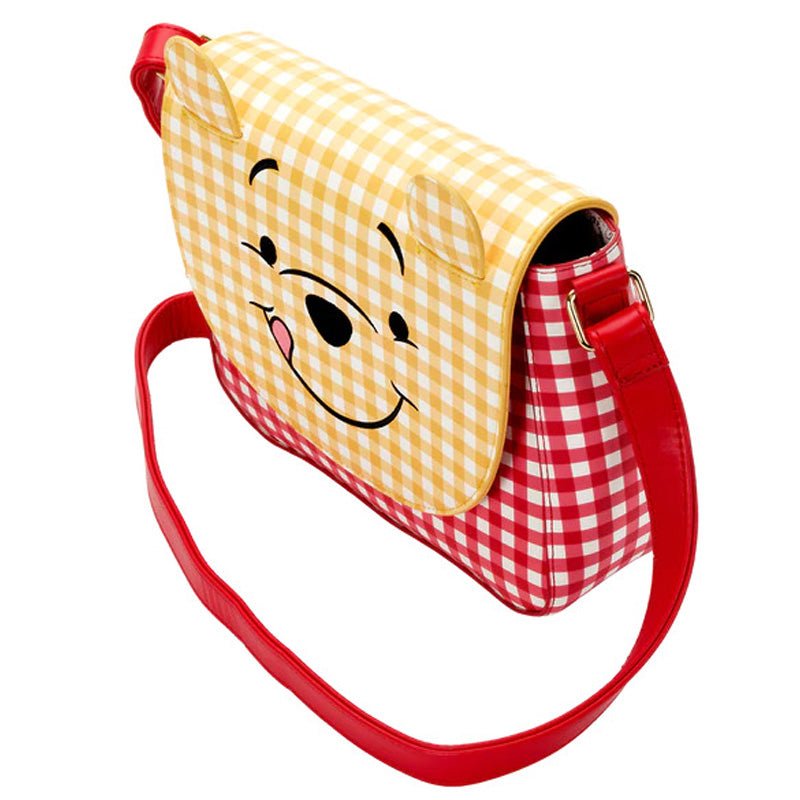 Loungefly x Disney Winnie the Pooh Gingham Crossbody Bag - GeekCore