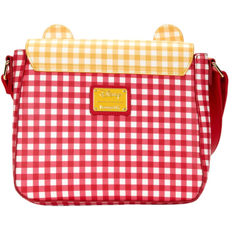 Loungefly x Disney Winnie the Pooh Gingham Crossbody Bag - GeekCore