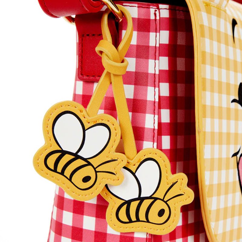 Loungefly x Disney Winnie the Pooh Gingham Crossbody Bag - GeekCore