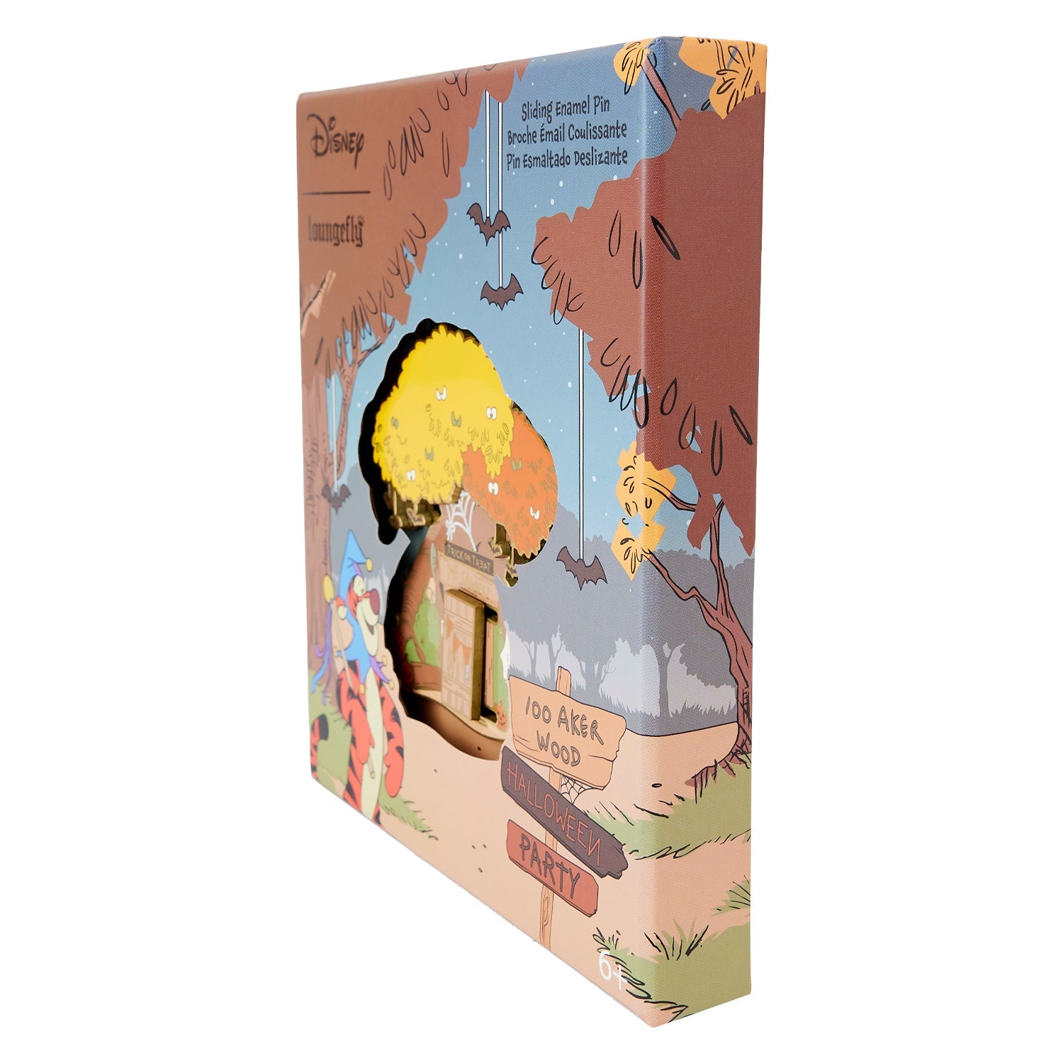 Loungefly x Disney Winnie The Pooh Ltd Ed Halloween 3 Inch Sliding Pin - GeekCore