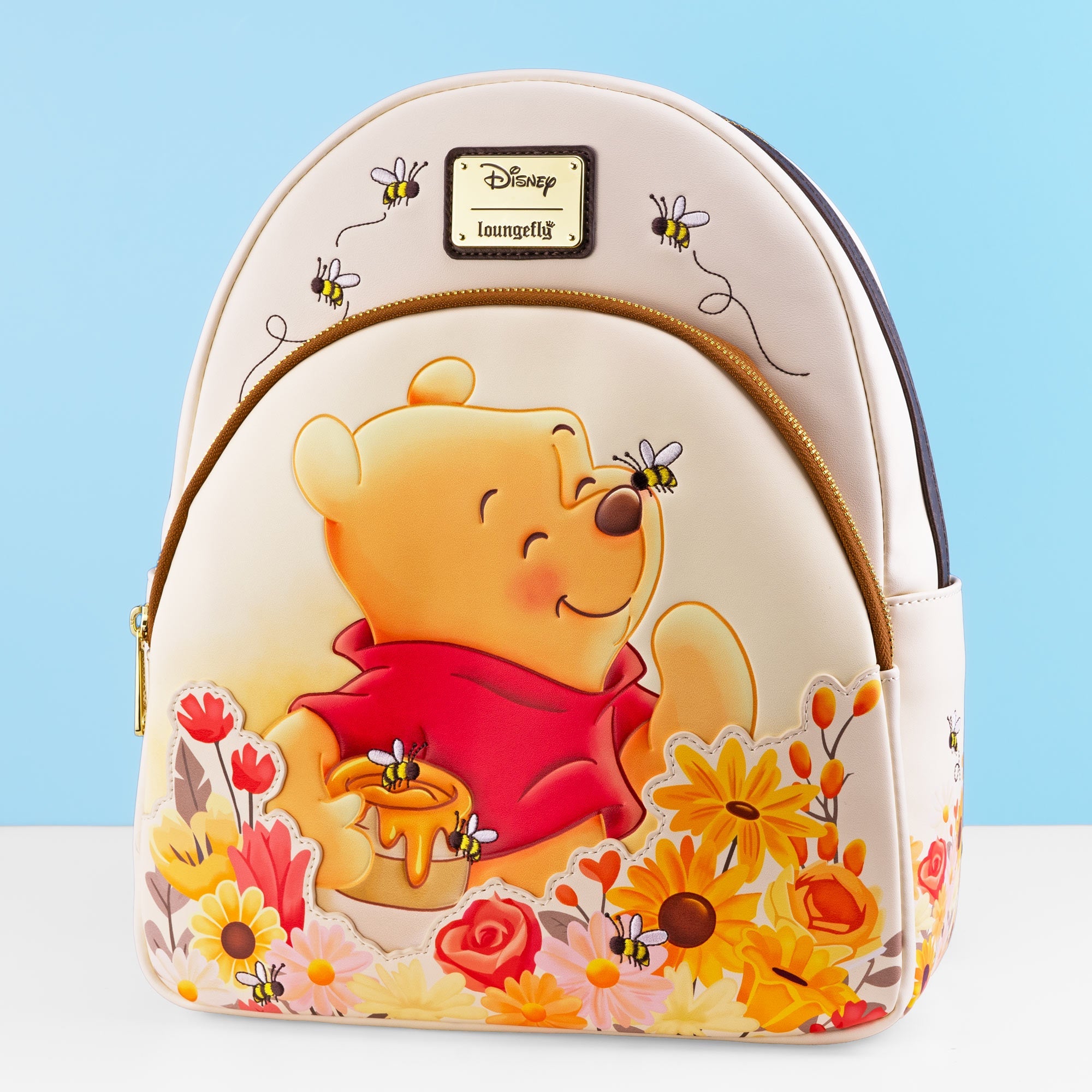 Loungefly x Disney Winnie The Pooh Mid - Size Backpack - GeekCore