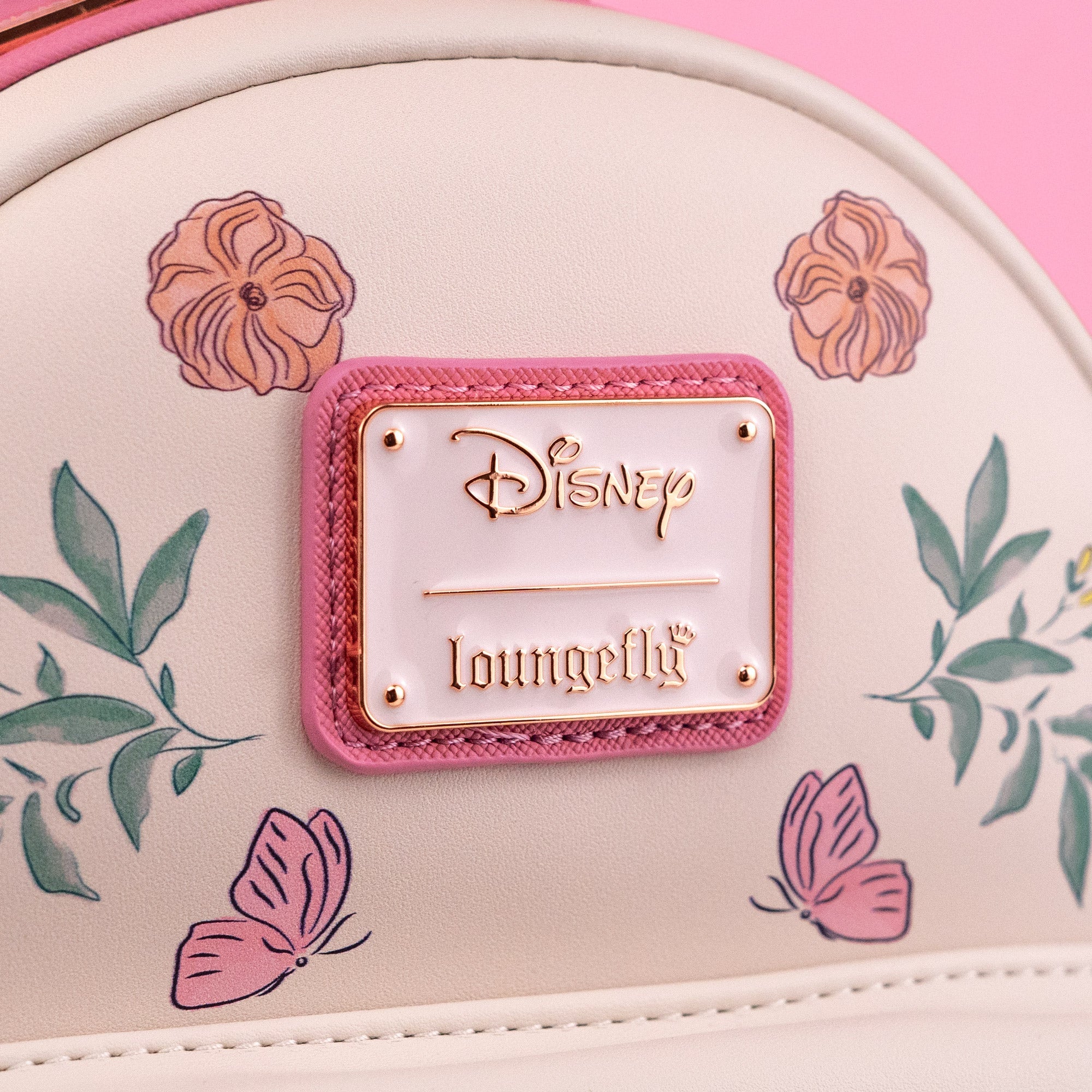 Loungefly x Disney Winnie the Pooh Piglet Floral Mini Backpack - GeekCore