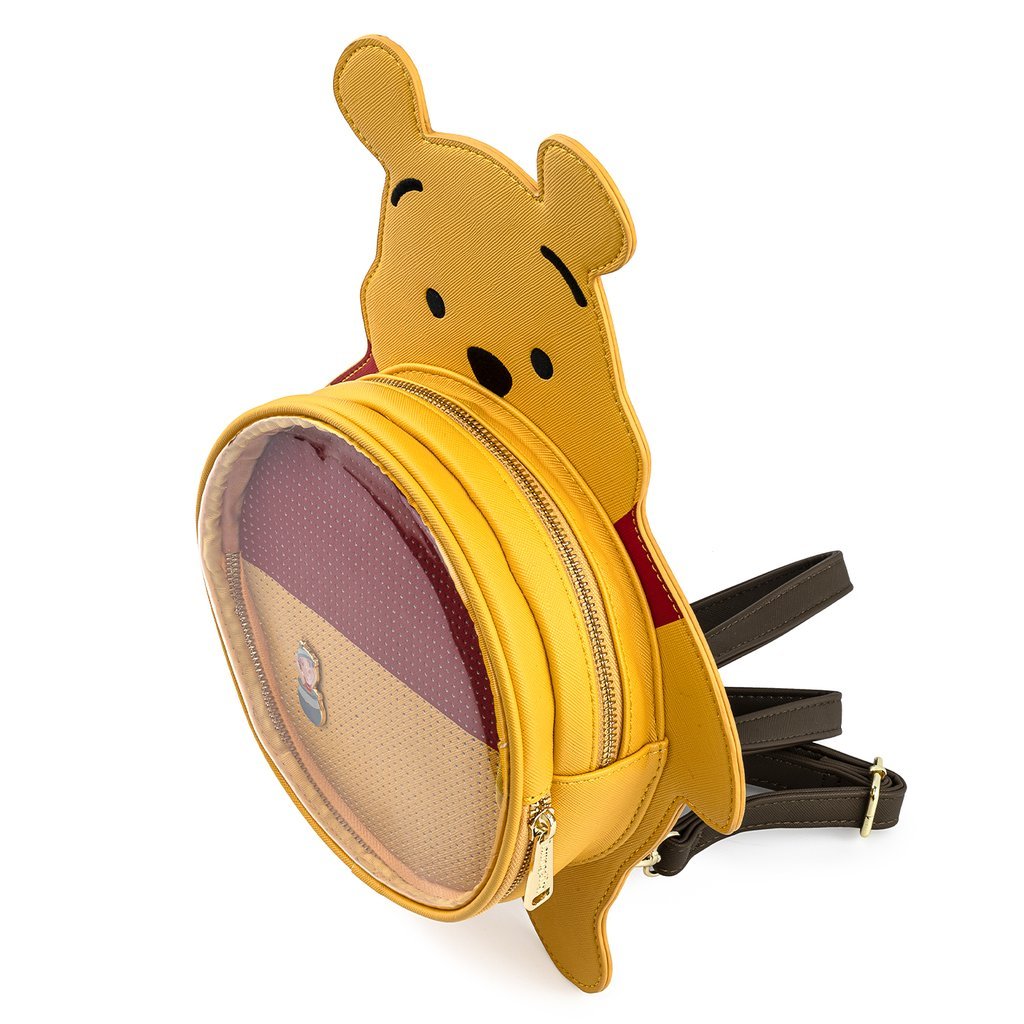 Loungefly x Disney Winnie the Pooh Pin Trader Backpack - GeekCore