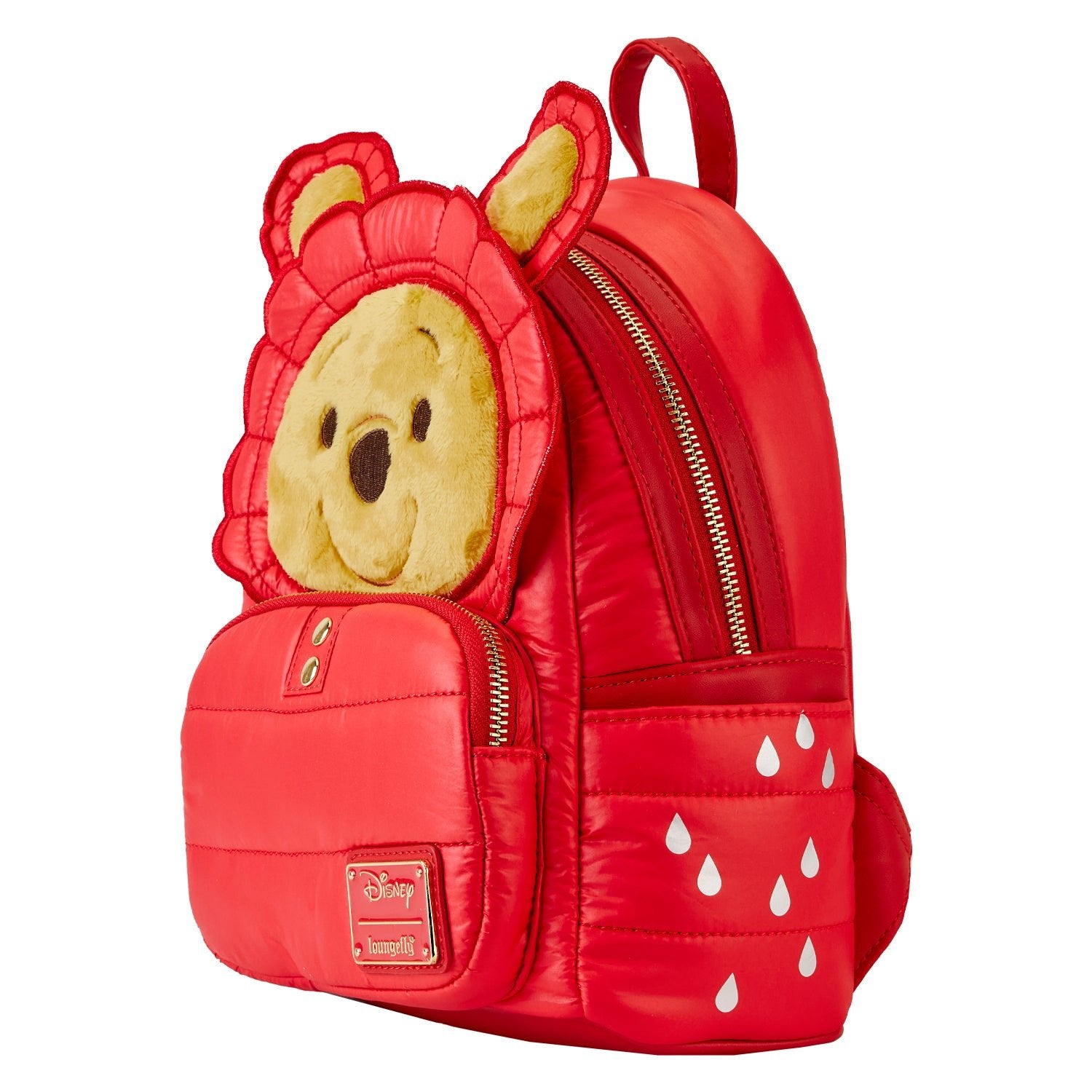 Loungefly x Disney Winnie the Pooh Puffer Jacket Cosplay Mini Backpack - GeekCore