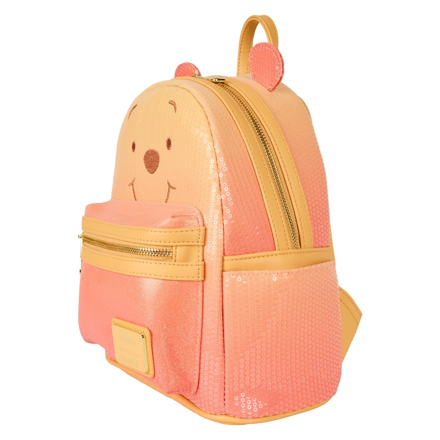Loungefly x Disney Winnie The Pooh Sequin Glitter Mini Backpack - GeekCore
