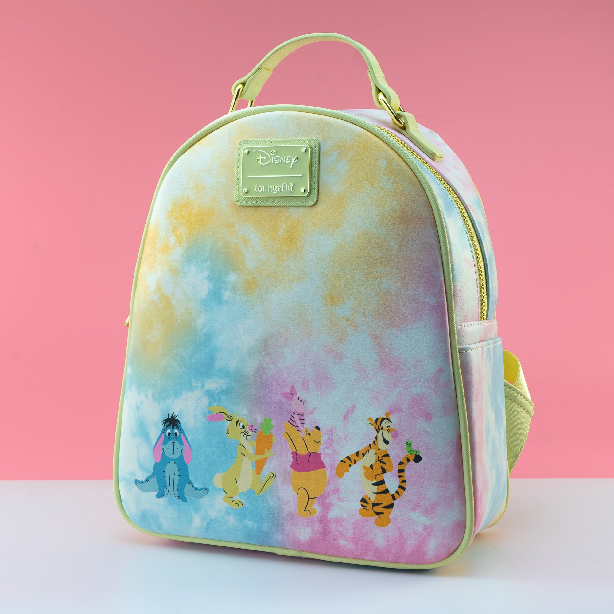 Loungefly x Disney Winnie the Pooh Tie Dye Mini Backpack - GeekCore