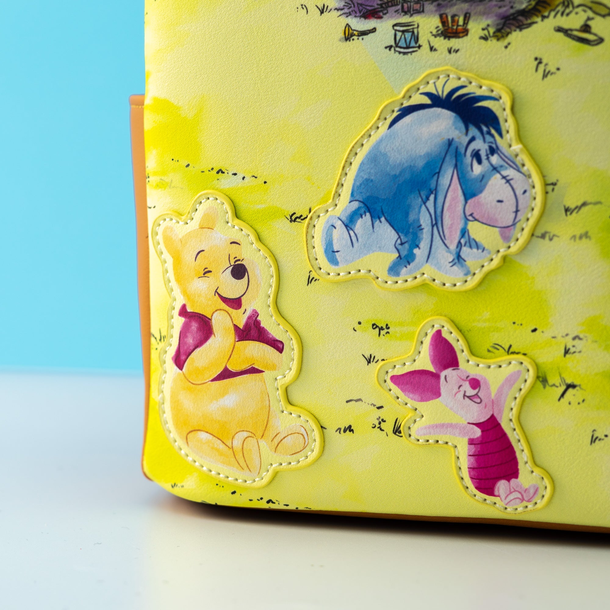 Loungefly x Disney Winnie the Pooh Tigger, Eeyore, Piglet at Tree House Mini Backpack - GeekCore