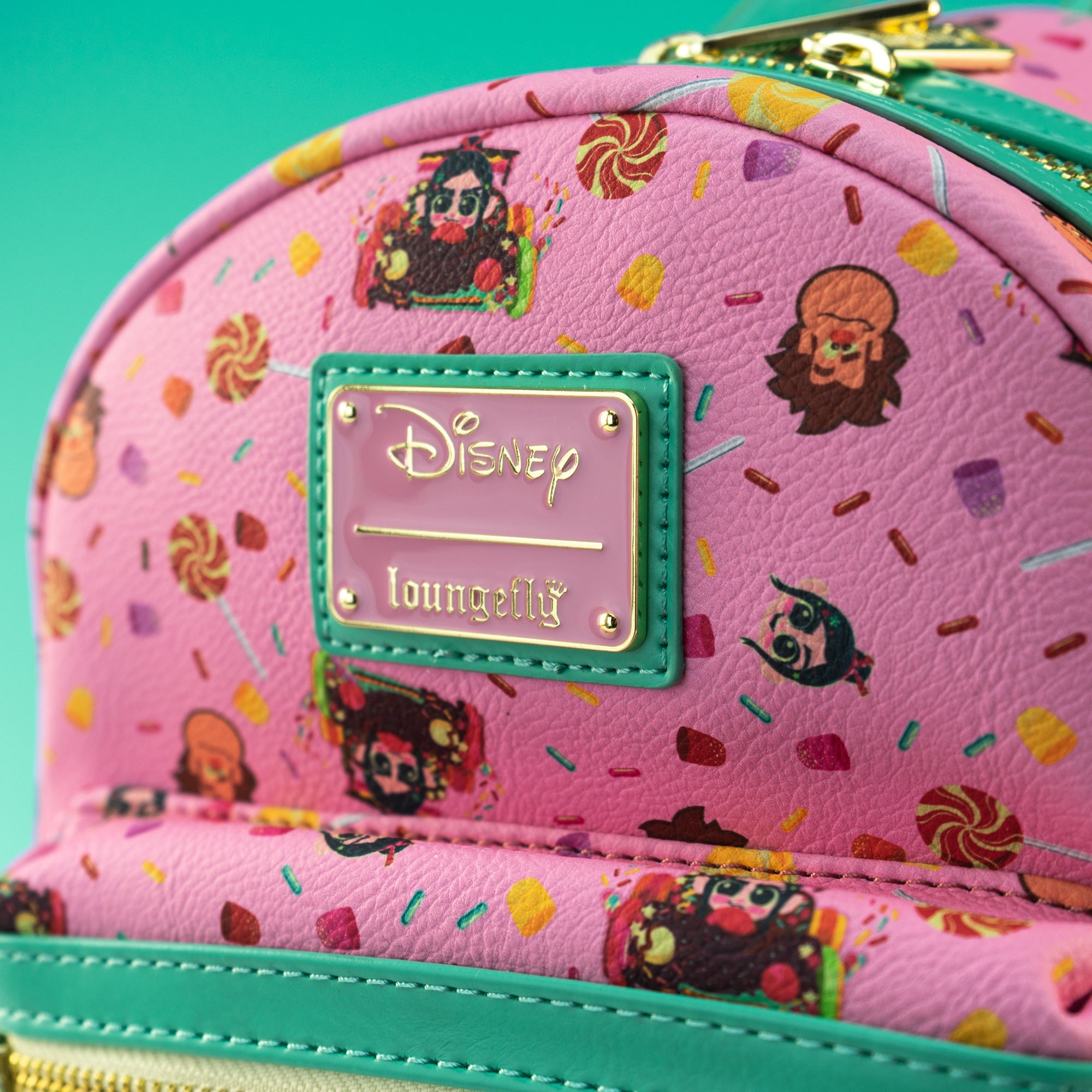 Loungefly x Disney Wreck It Ralph Vanellope AOP Mini Backpack - GeekCore