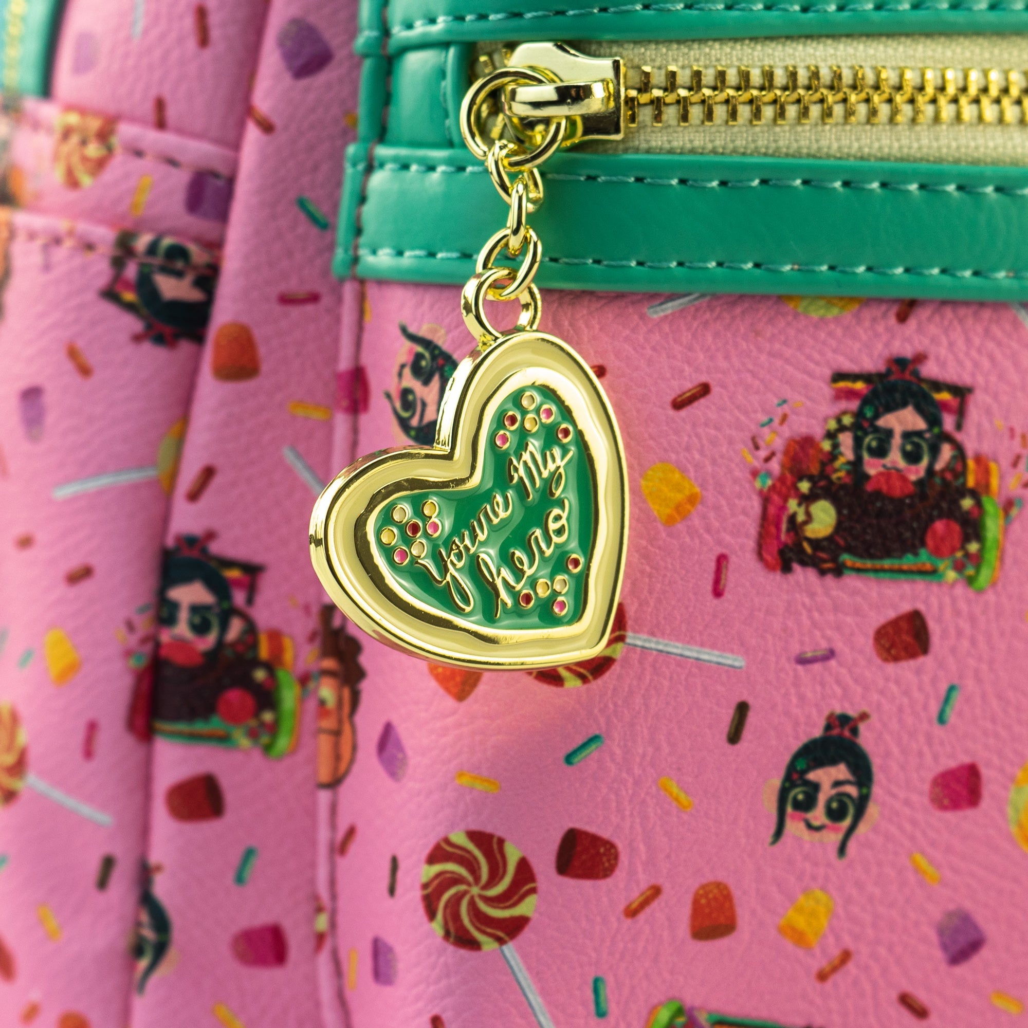 Loungefly x Disney Wreck It Ralph Vanellope AOP Mini Backpack - GeekCore