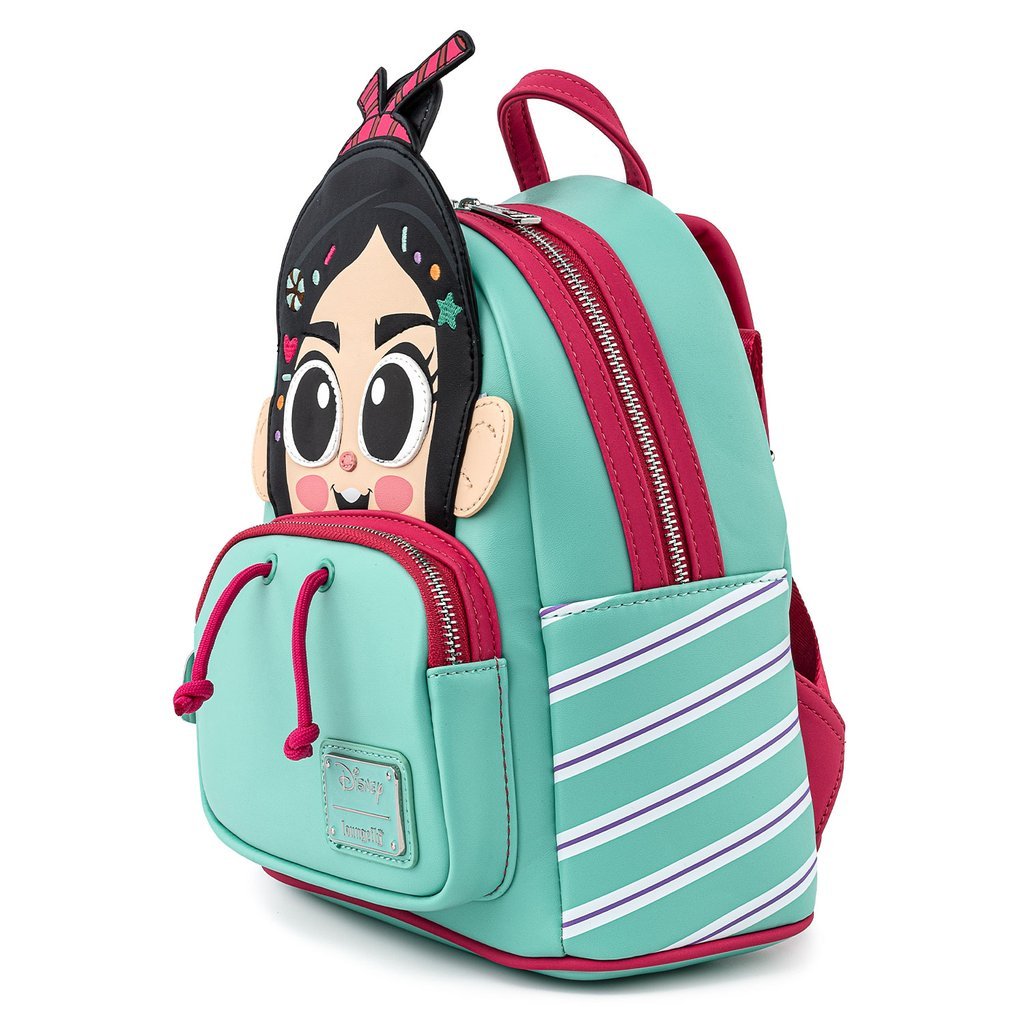 Loungefly x Disney Wreck It Ralph Vanellope Cosplay Mini Backpack - GeekCore