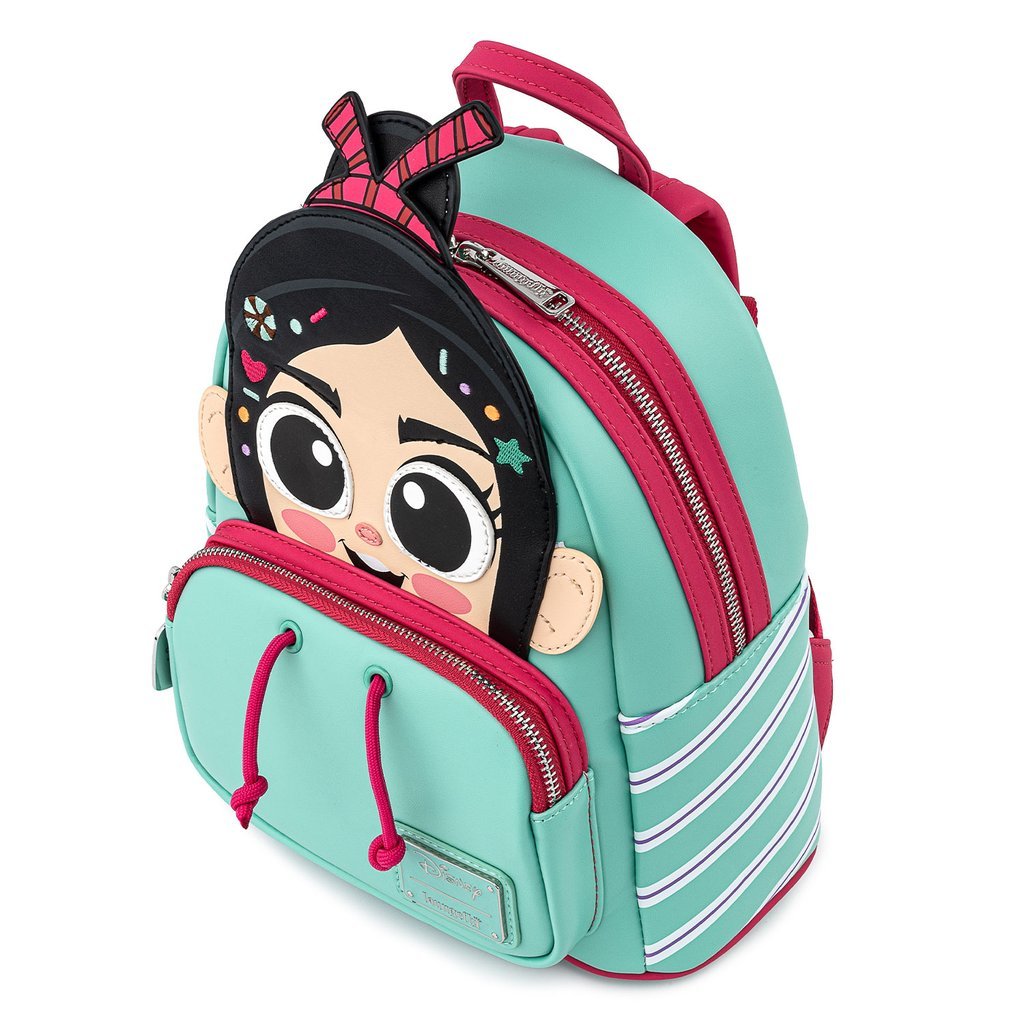 Loungefly x Disney Wreck It Ralph Vanellope Cosplay Mini Backpack - GeekCore